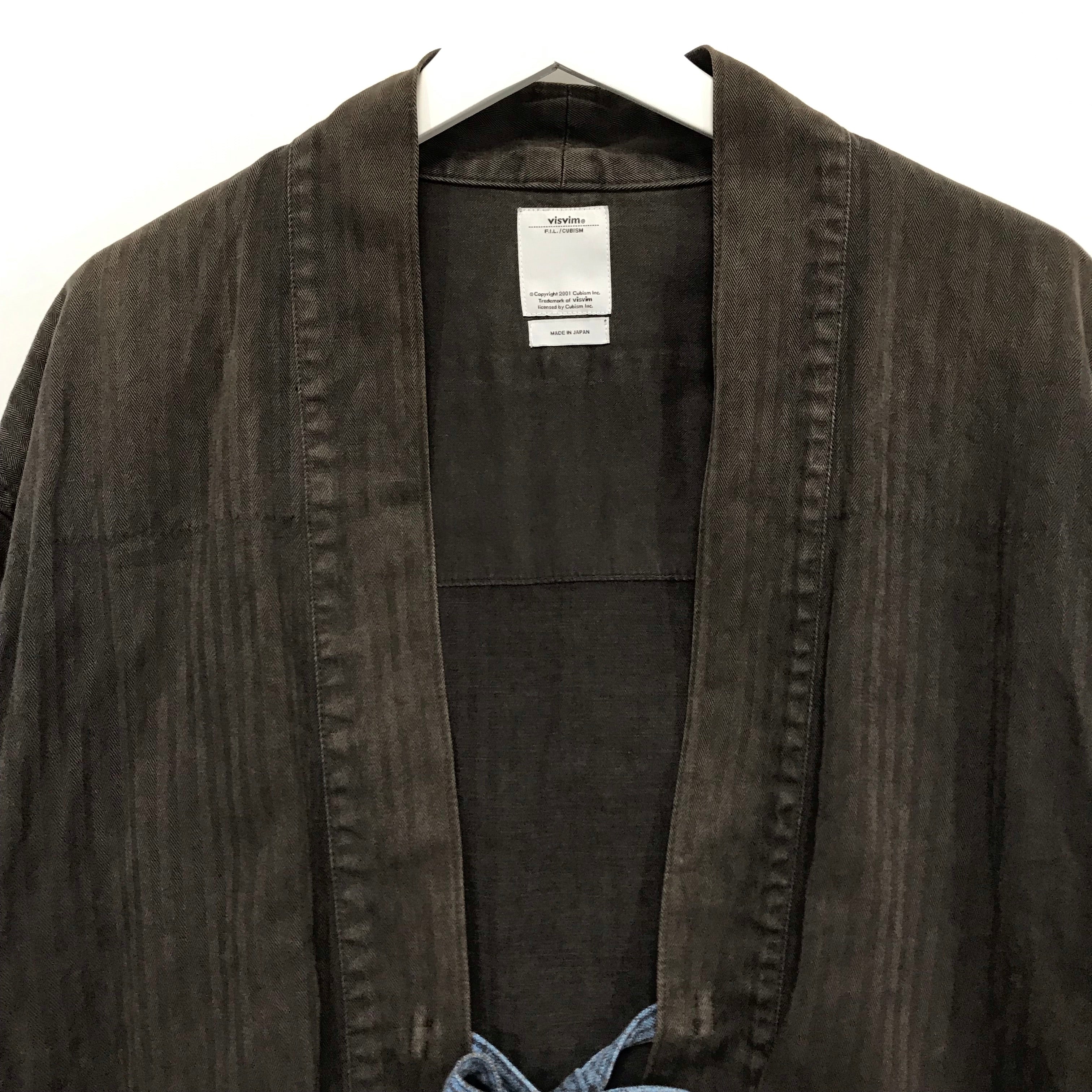 M] Visvim SS15 Sendai Exclusive Lhamo Shirt Herringbone Cotton