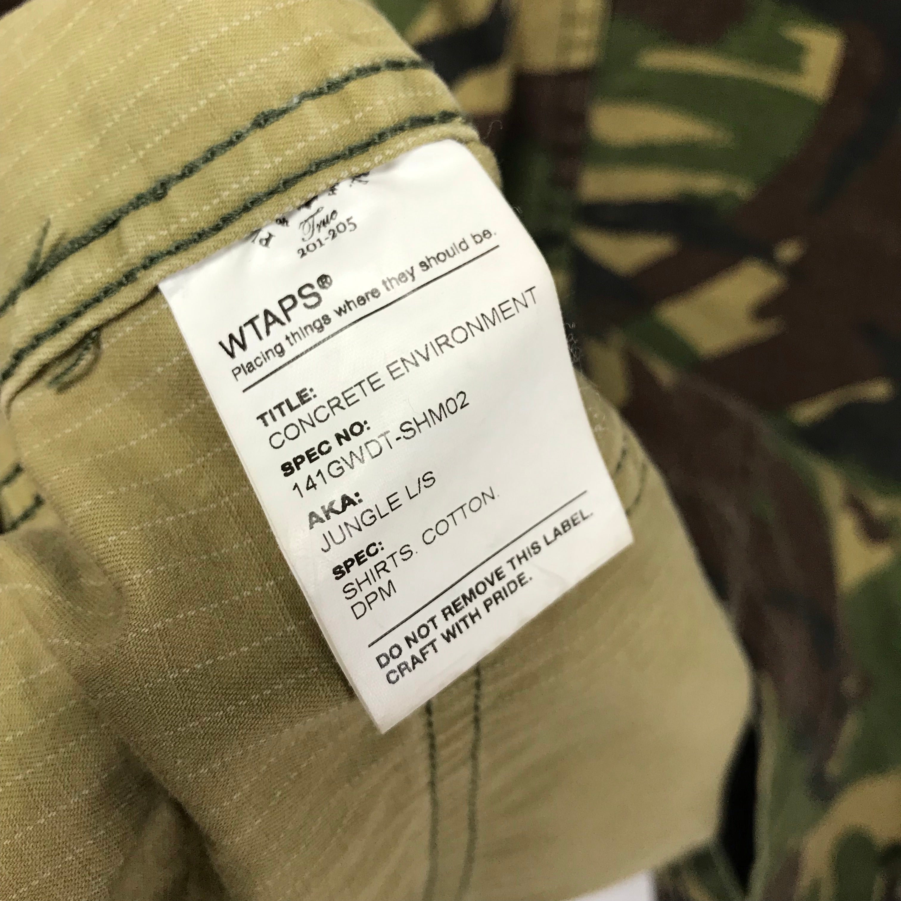 L] WTaps Tropical Camo Ripstop Jungle L/S Shirt – StylisticsJapan.com