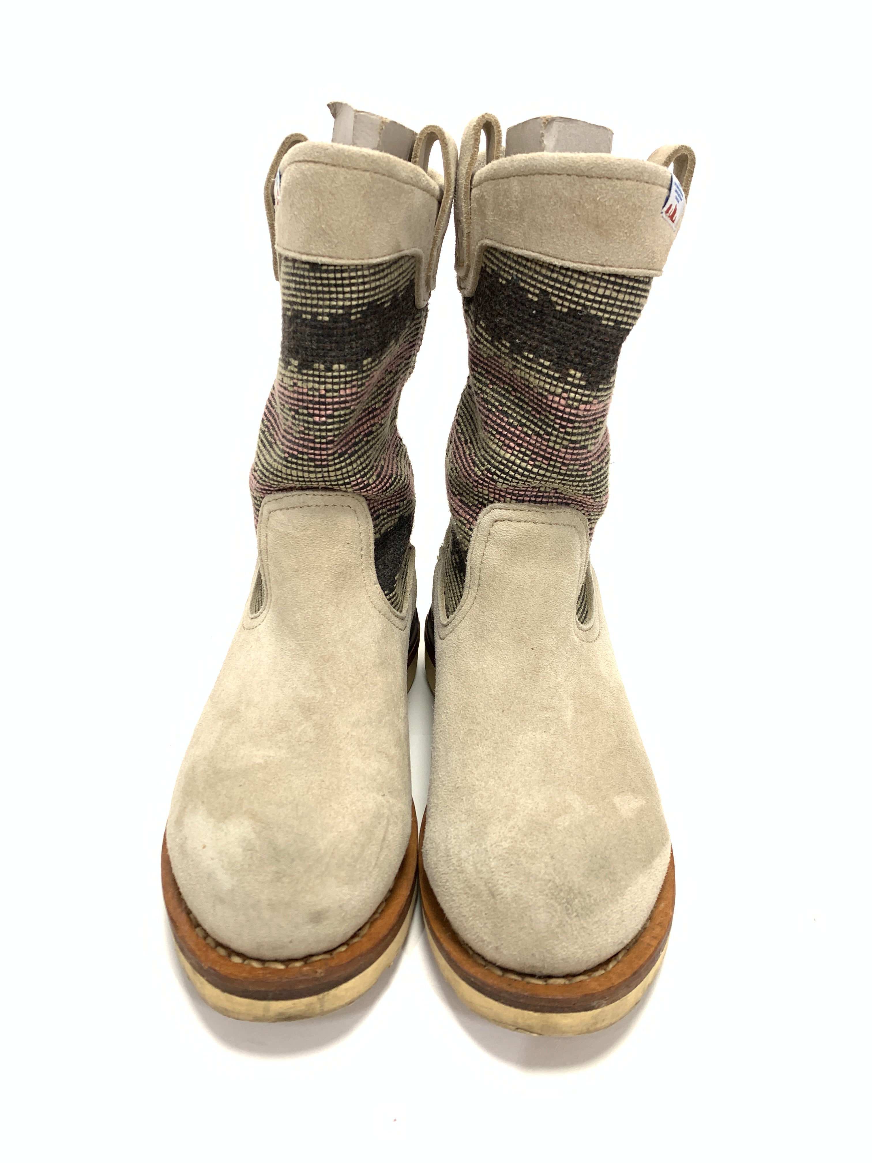 W7] Visvim 11SS Wabanaki Boots Folk Blanket Sand – StylisticsJapan.com