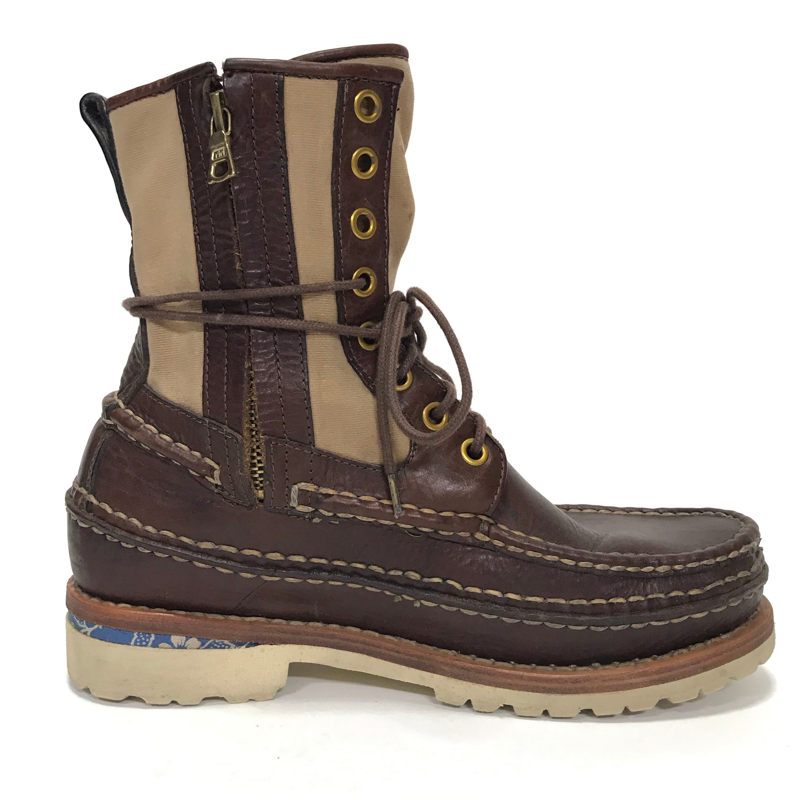 10.5] Visvim 14AW Grizzly Boots Folk Dk Brown – StylisticsJapan.com