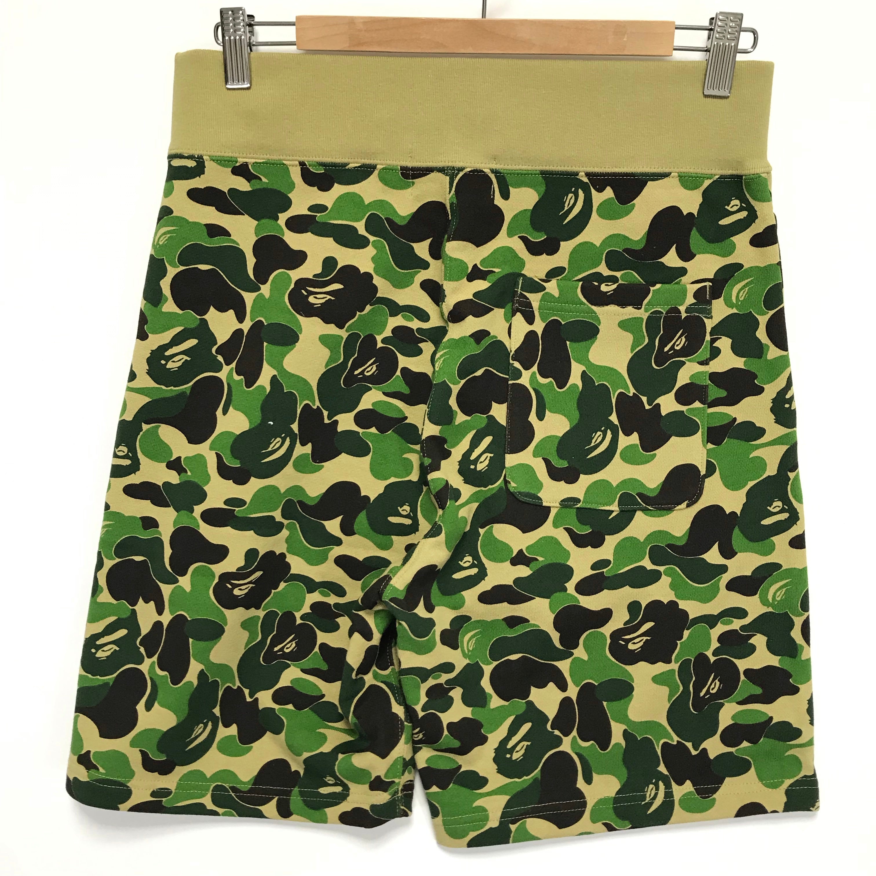 S~XL] DS! A Bathing Ape Bape ABC Camo Shark Sweat Shorts