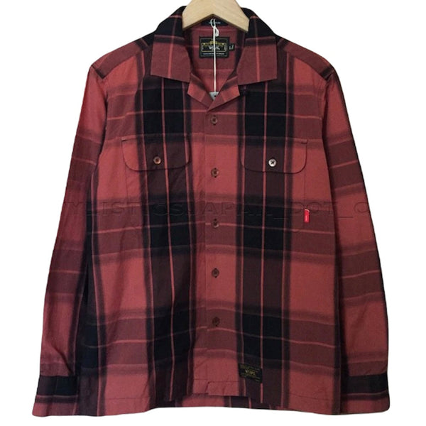 [S] DS! WTaps Vatos L/S Shirt Red Plaid – StylisticsJapan.com