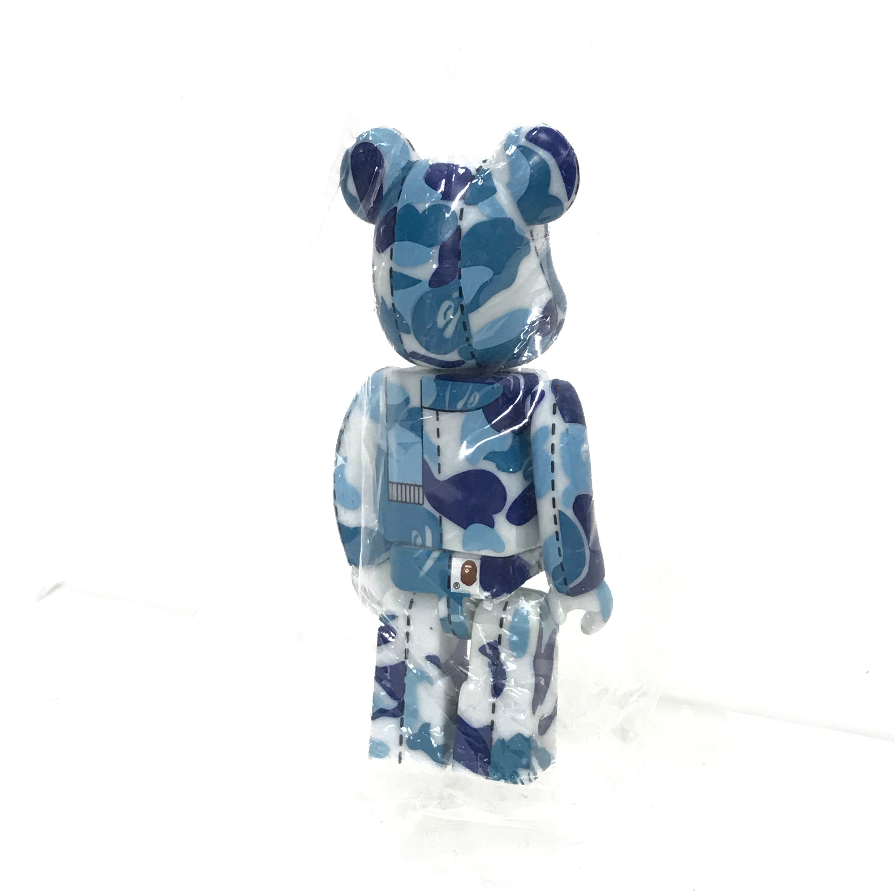 DS! A Bathing Ape Bape x Medicom 100% ABC Camo Bearbrick Blue