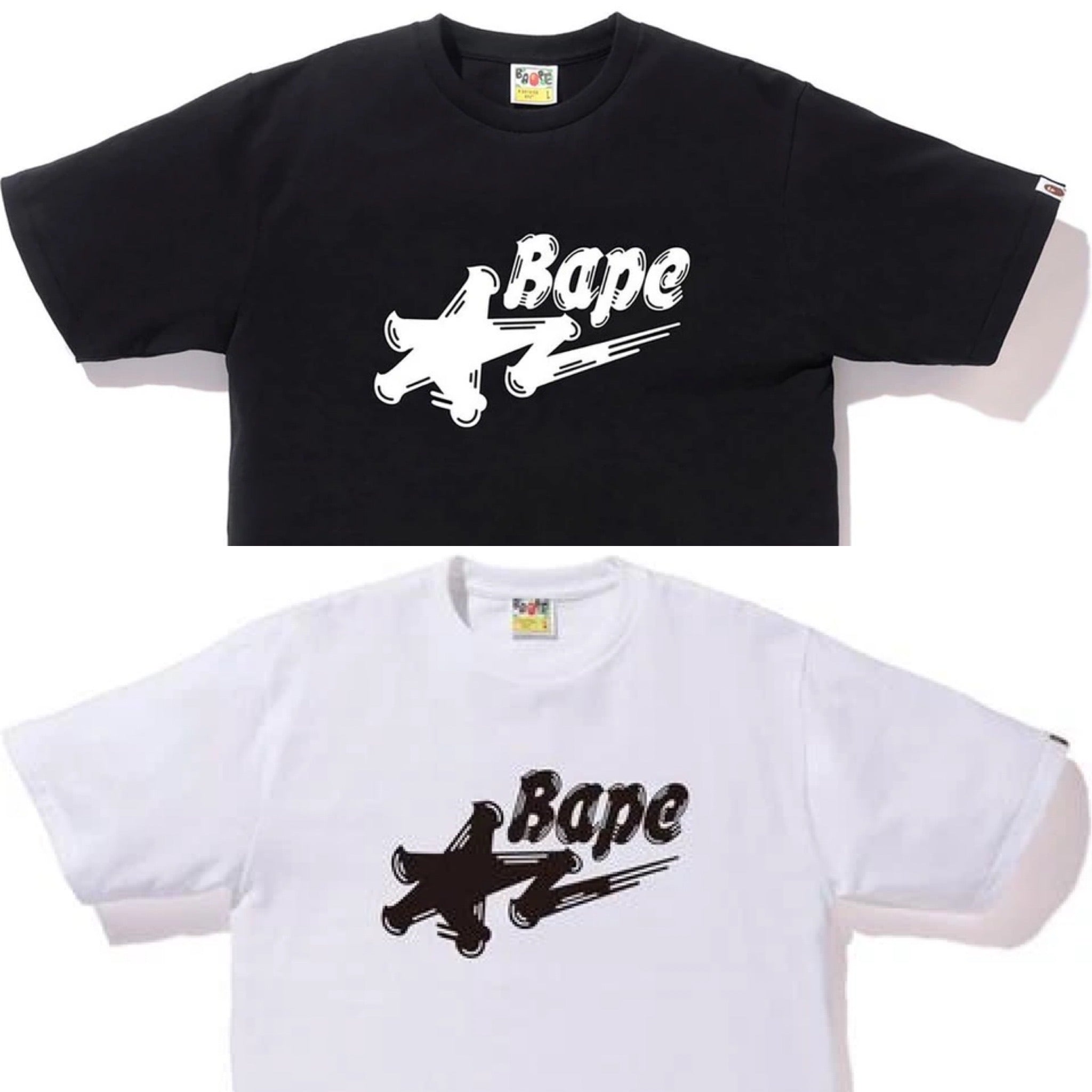 S~XL] DS! A Bathing Ape Bape Brush Sta Logo Tee – StylisticsJapan.com