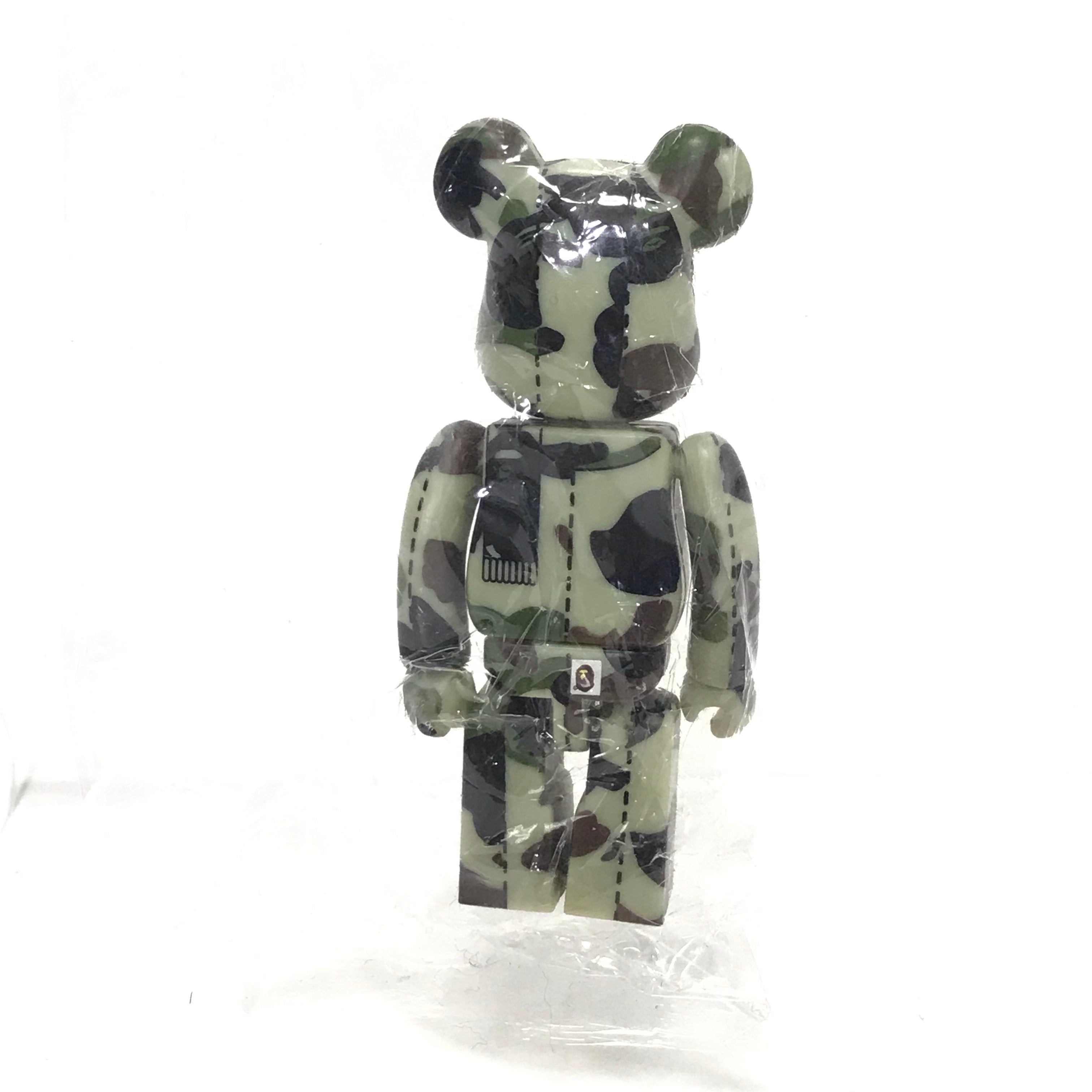 Bape x Bearbrick Camo Bear Tee