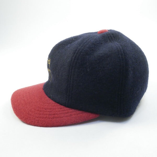 Descendant Wool 6 Panel Cap Navy/Red