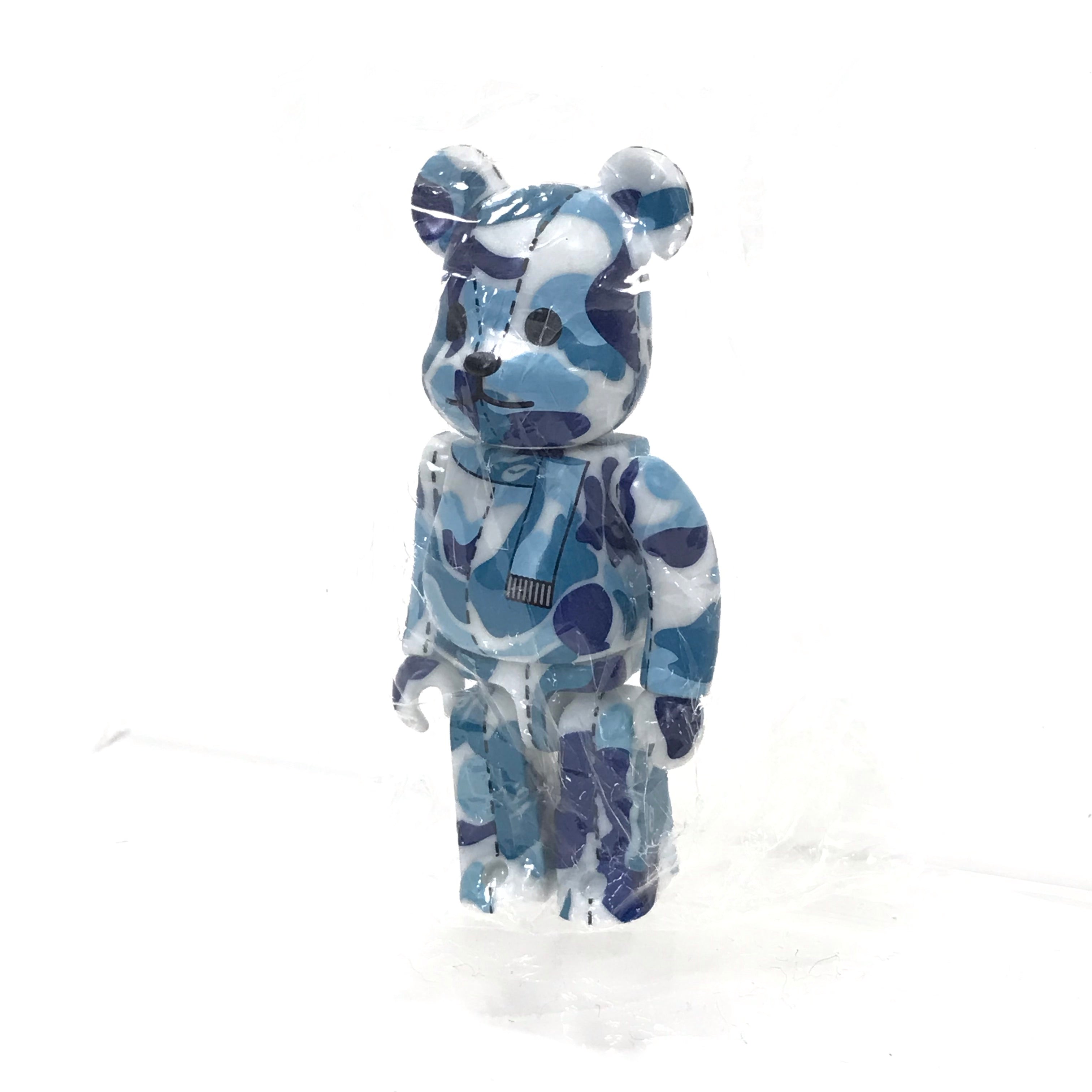 DS! A Bathing Ape Bape x Medicom 100% ABC Camo Bearbrick Blue