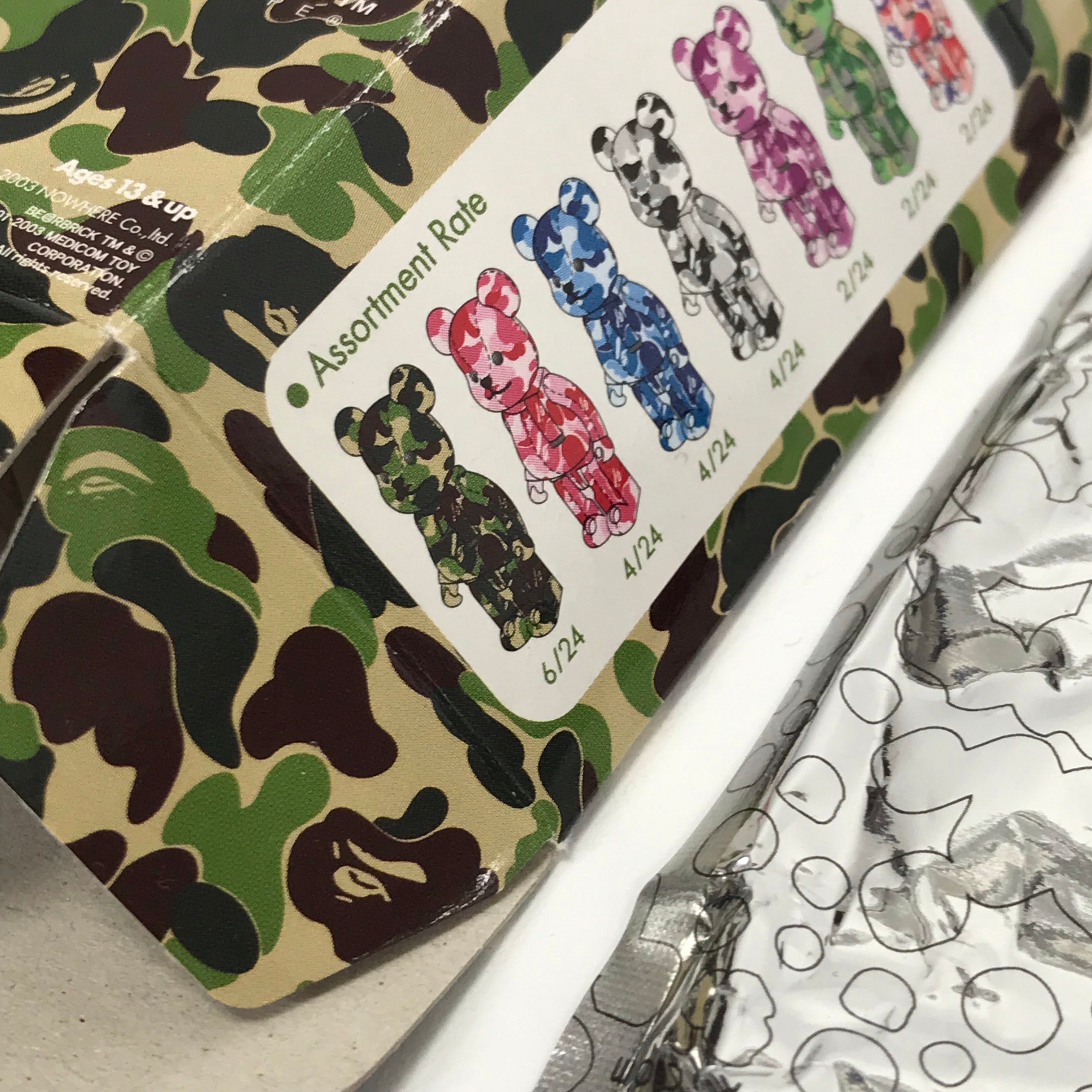 BAPE ABC Camo Cushion Green