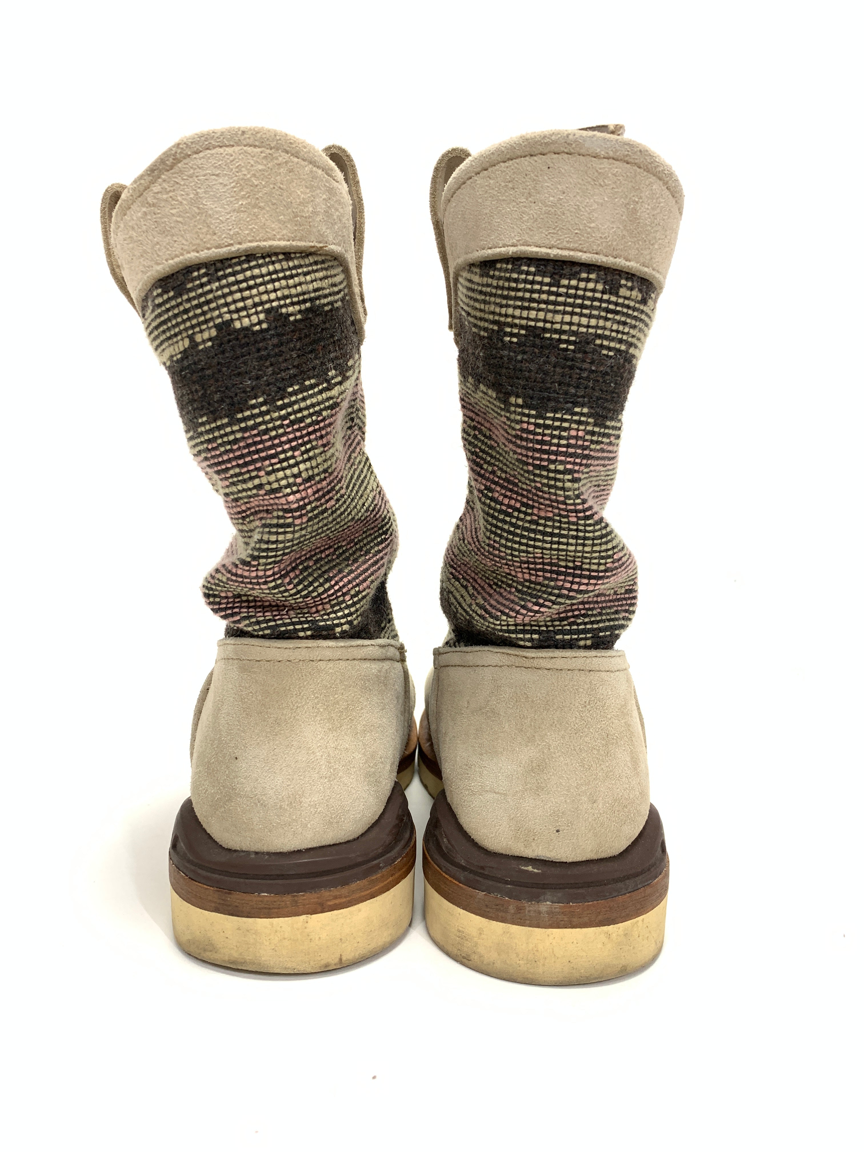 W7] Visvim 11SS Wabanaki Boots Folk Blanket Sand – StylisticsJapan.com